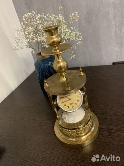 Часы подсвечник дружба