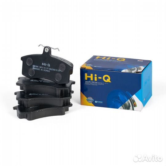 Комплект суппортов на ваз R14 с колодками Hi-Q