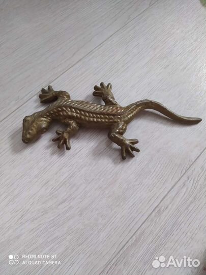 Ящерица чугун