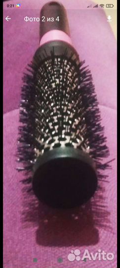 Круглая расческа-брашинг, щетка для волос