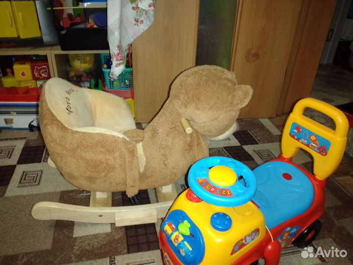 Качалка,велосипед