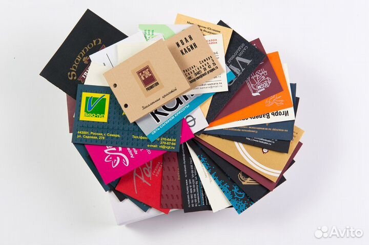 Печать визиток, листовок. Услуги типографии