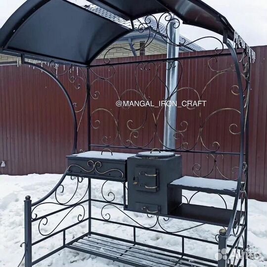 Мангал беседка