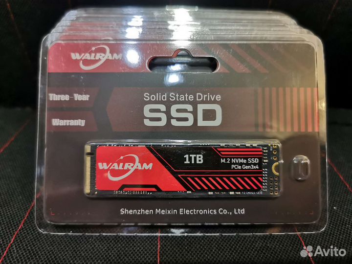 Ssd m2 новый 1tb nvme