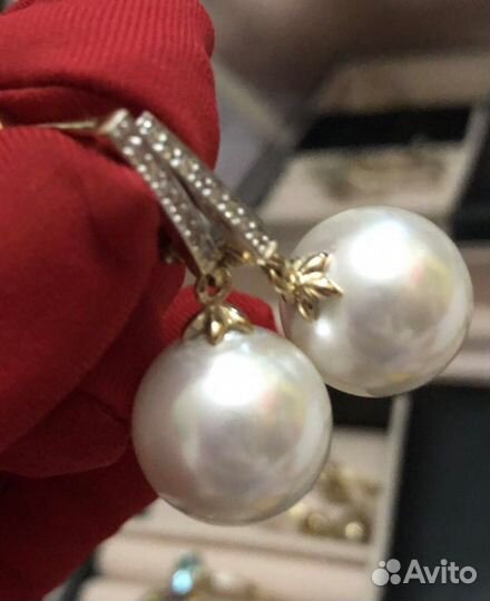 Серьги с бриллиантами