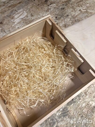 Короб ящик пенал (дерево) подарочный на 3 бутылки