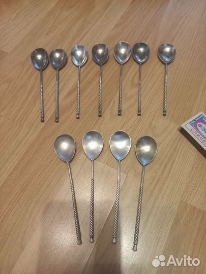 Столовые приборы, мельхиор