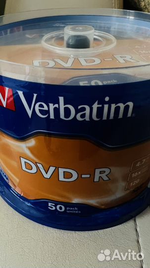 DVD-R Verbatim 4.7 GB Двд диски