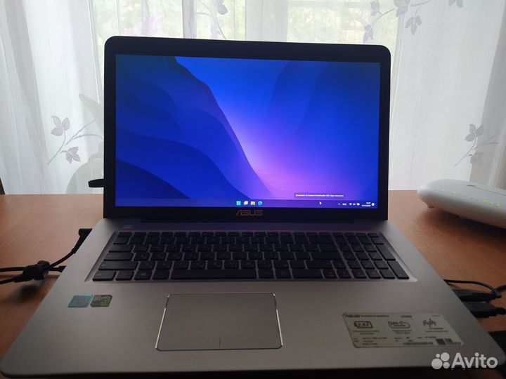 Игровой ноутбук Asus 17.3 i7 GTX960