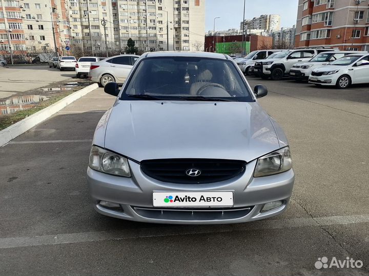 Hyundai Accent 1.5 МТ, 2006, 190 000 км