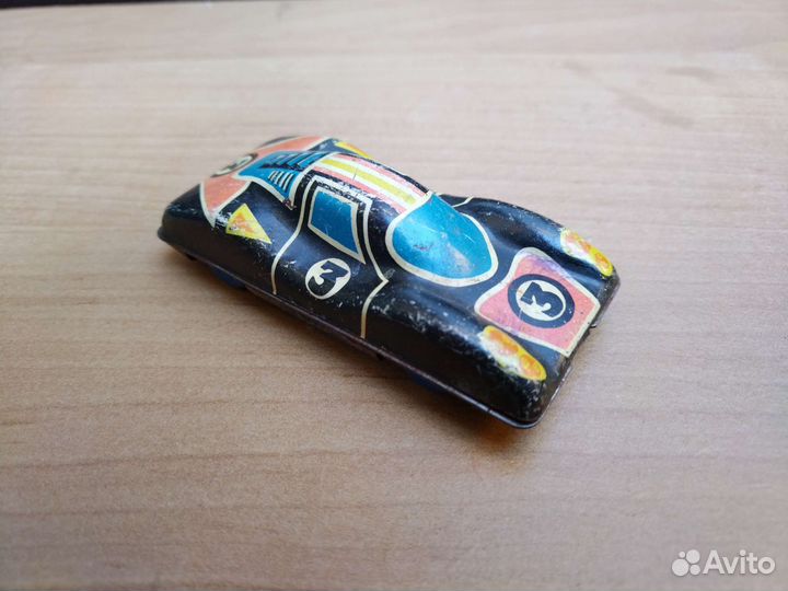 Гоночная машинка игрушка СССР