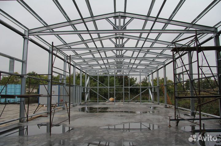 Быстровозводимый ангар