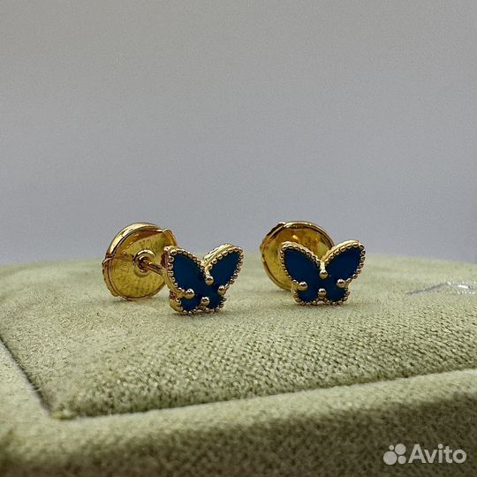 Серьги van cleef