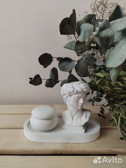 Подарочный набор декора из гипса