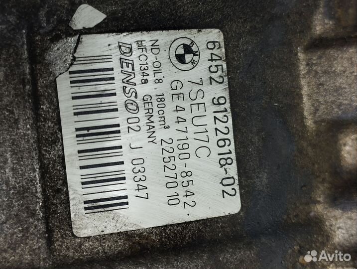 Компрессор кондиционера Bmw 5 e60 e61 N52 B25