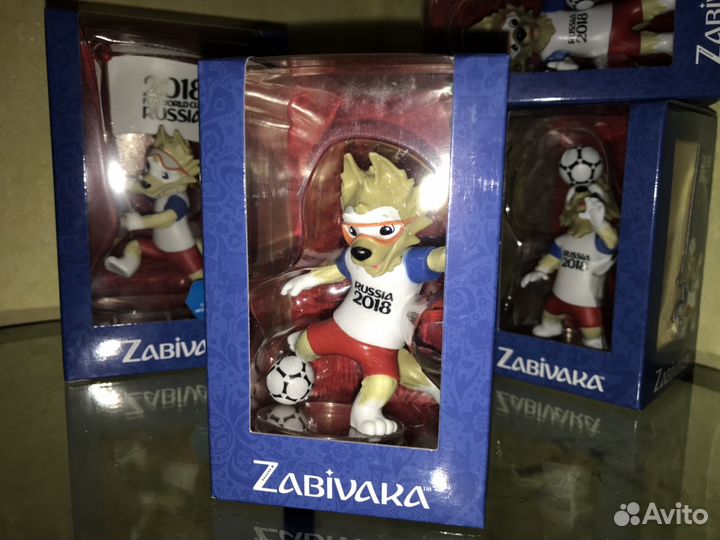 Статуэтки-Талисманы Забивака чм Фифа 2018 (по шт)