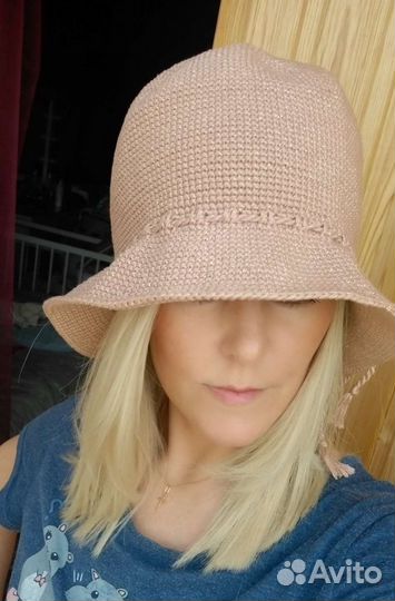 Панама женская летняя ручной работы