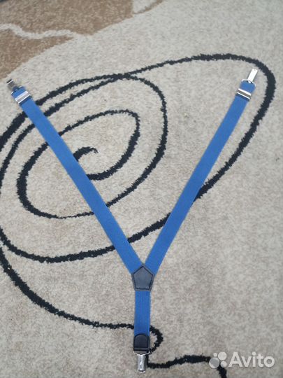 Подтяжки синие для детей