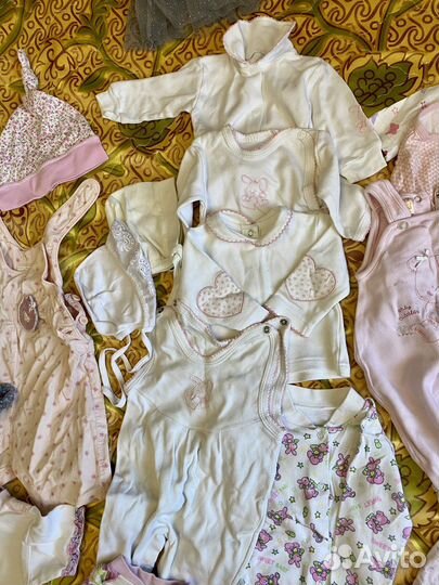 Детская одежда для новорождённых 56-70