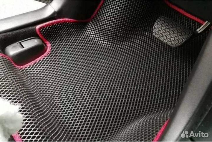 Автоковрик EVA в Хëндай Элантра 3D с бортами