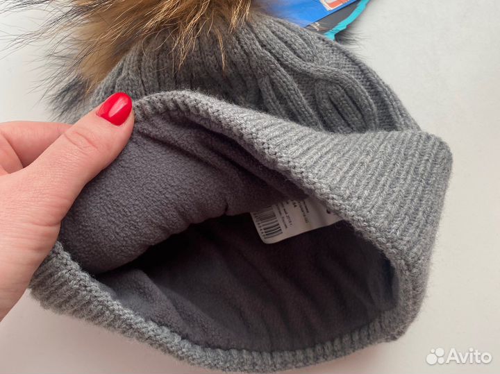Утепленная шапка новая
