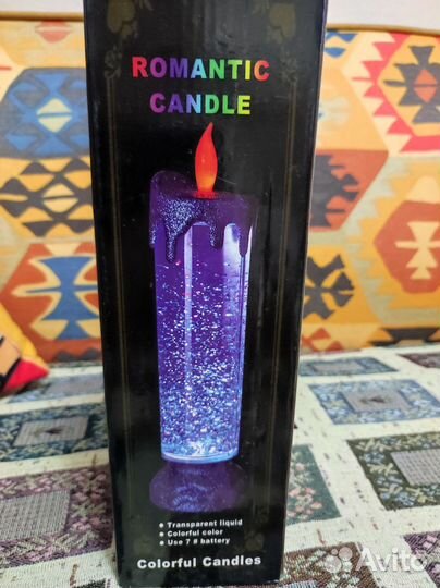 Ночник - свеча для праздничной обстановки