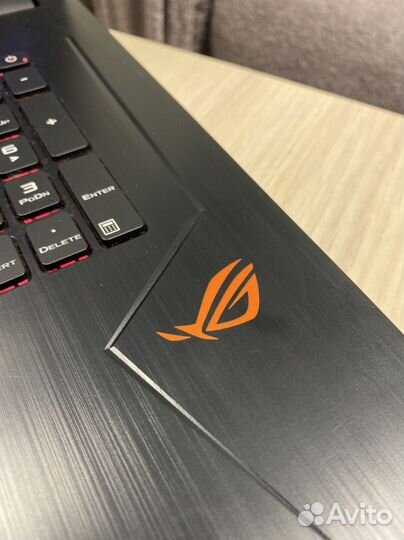 Игровой ROG strix GTX 4Gb/12 озу/17 дюймрв IPS