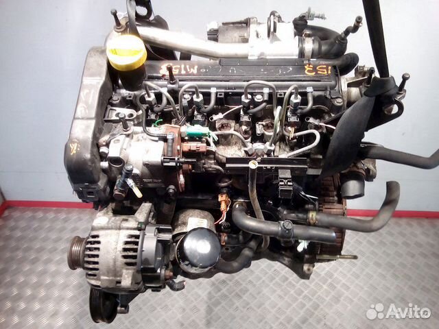 Двигатель (двс) Renault Kangoo K9K 704 1.5 Дизель