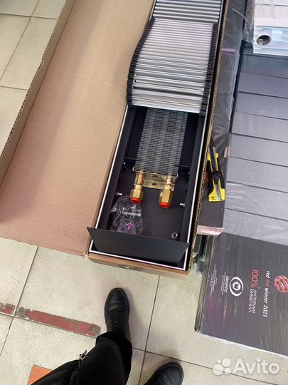 Внутрипольные конвекторы