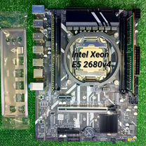 Материнская плата 2011 X99 Xeon E5 2680v4 Озу16гб