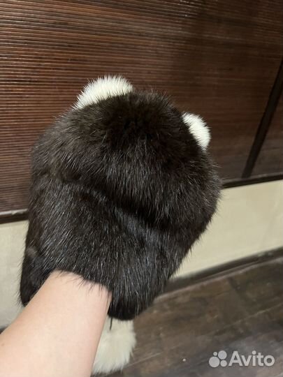 Шапка норка детская