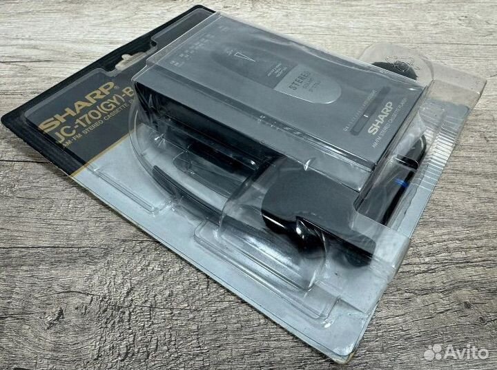 Кассетный плеер VTG Sharp JC-170(GY) -B