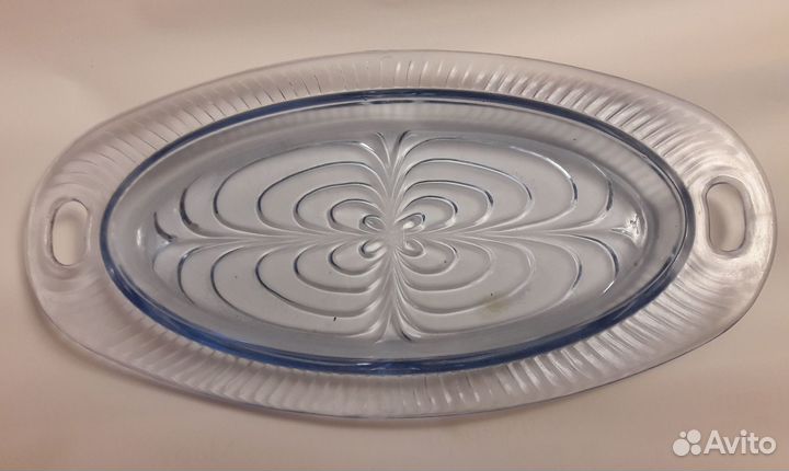 Ваза кобальт позолота