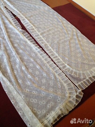 Тюль 2 шт СССР