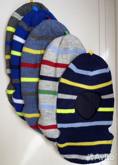 Шапка шлем осень/зима 2-3 года