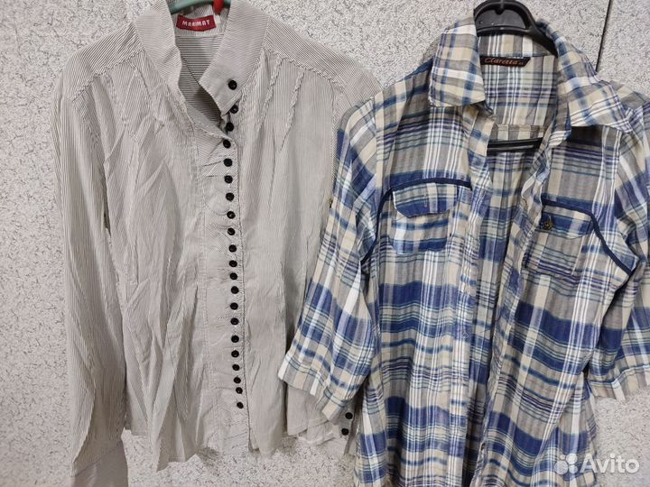 Кофты свитера блузки рубашки 46 размер б/у