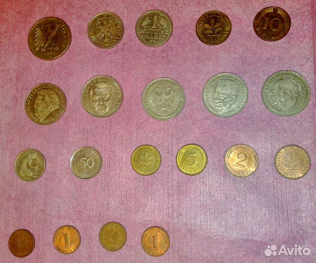 Монеты фрг