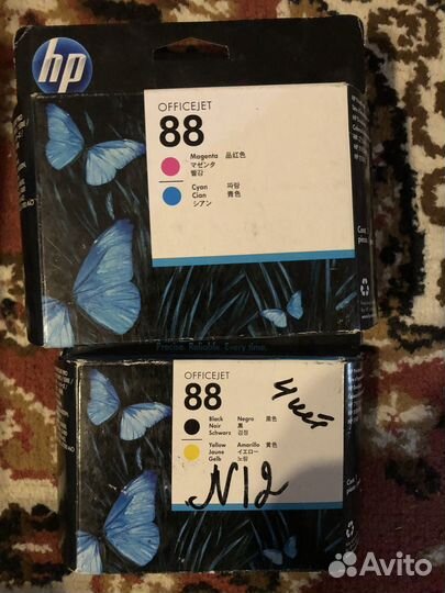 Оригинальные струйные картриджи HP
