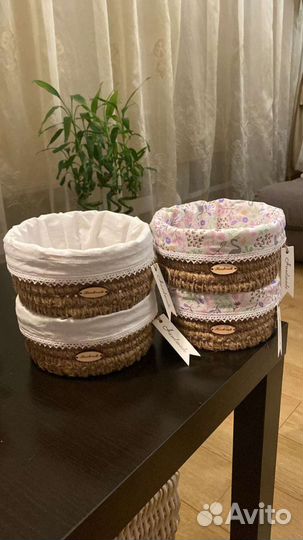 Корзины из джута