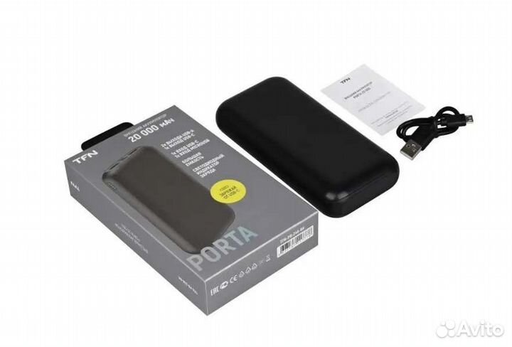 Tfn Porta 20 внешний аккумулятор 20000 mAh