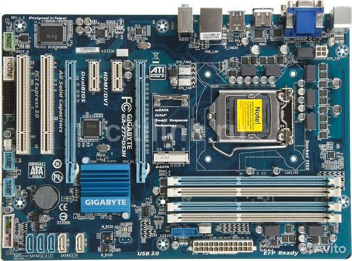 Материнская плата 1155 z77