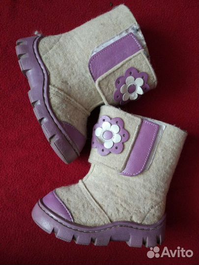 Валенки детские для девочки 22 р