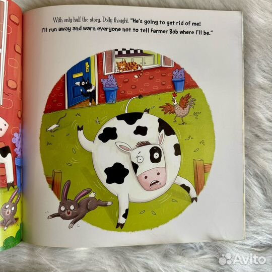 Книга на английском The Superstar Cow