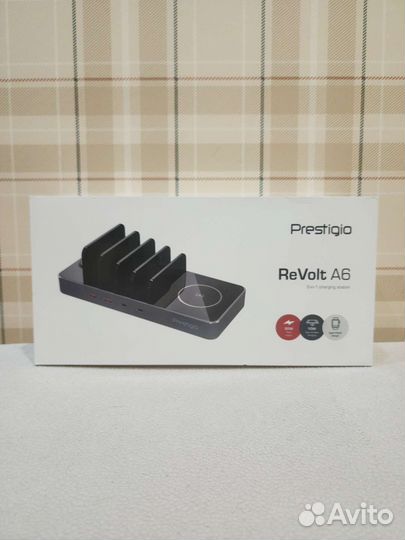 Беспроводное зарядное устройство PrestigioRevoltA6