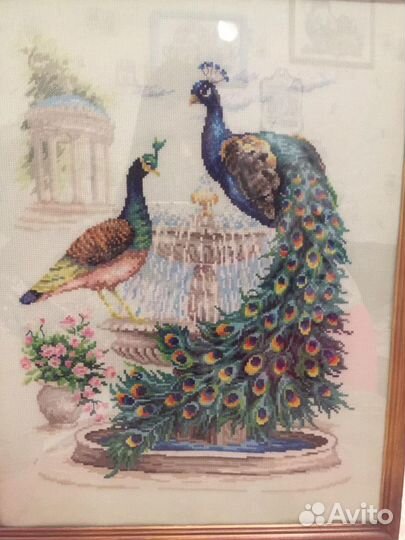 Продаются картины Вышивка крестиком ручной работы