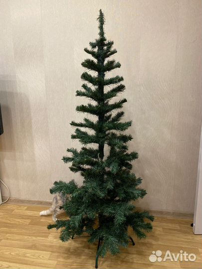 Елка искусственная 160см б/у