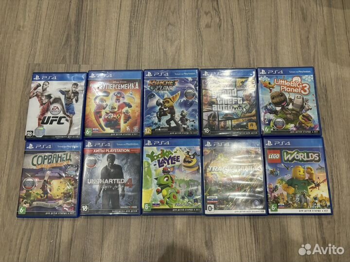 Игры для приставок ps4