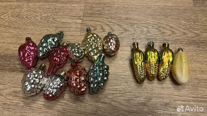 Елочные игрушки СССР