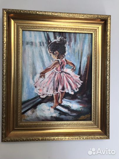 Картина маслом на холсте