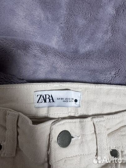 Джинсы женские zara 34